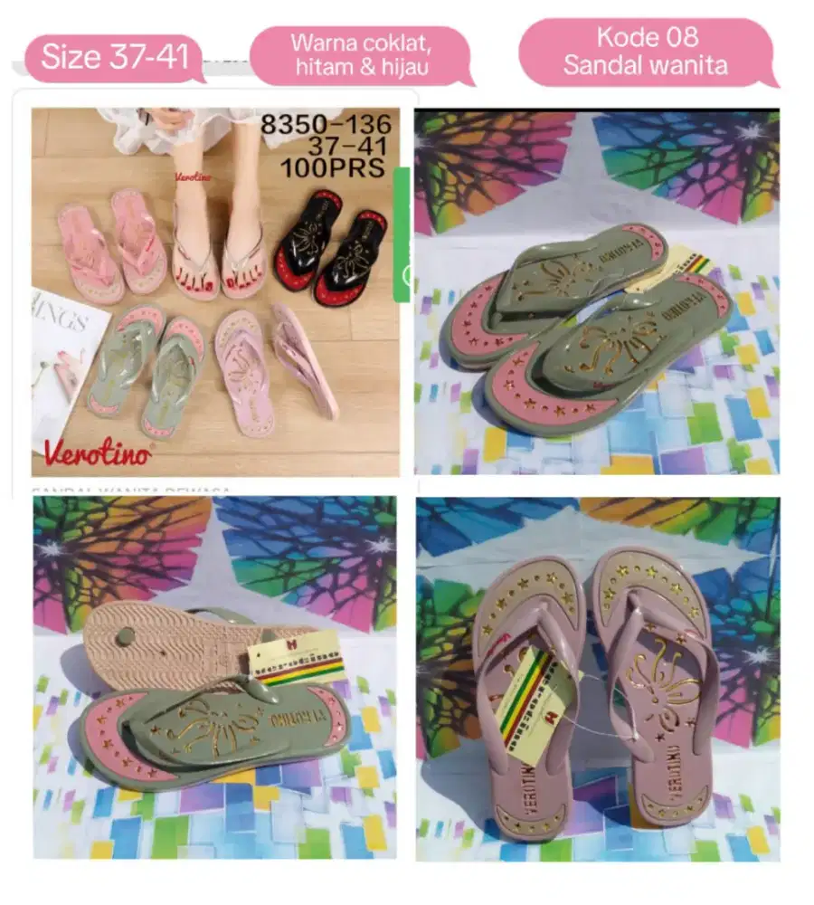 Kode 08. Sandal wanita