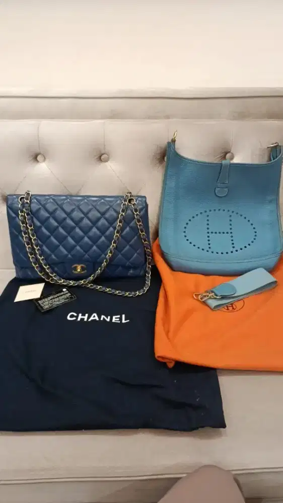 Chanel and Hermes bag for sale