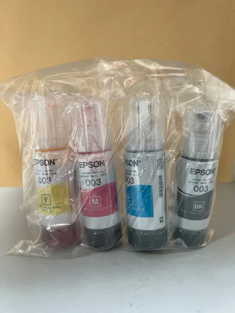 Epson Tinta 003 1 set (Paket 4 warna) CUCI GUDANG