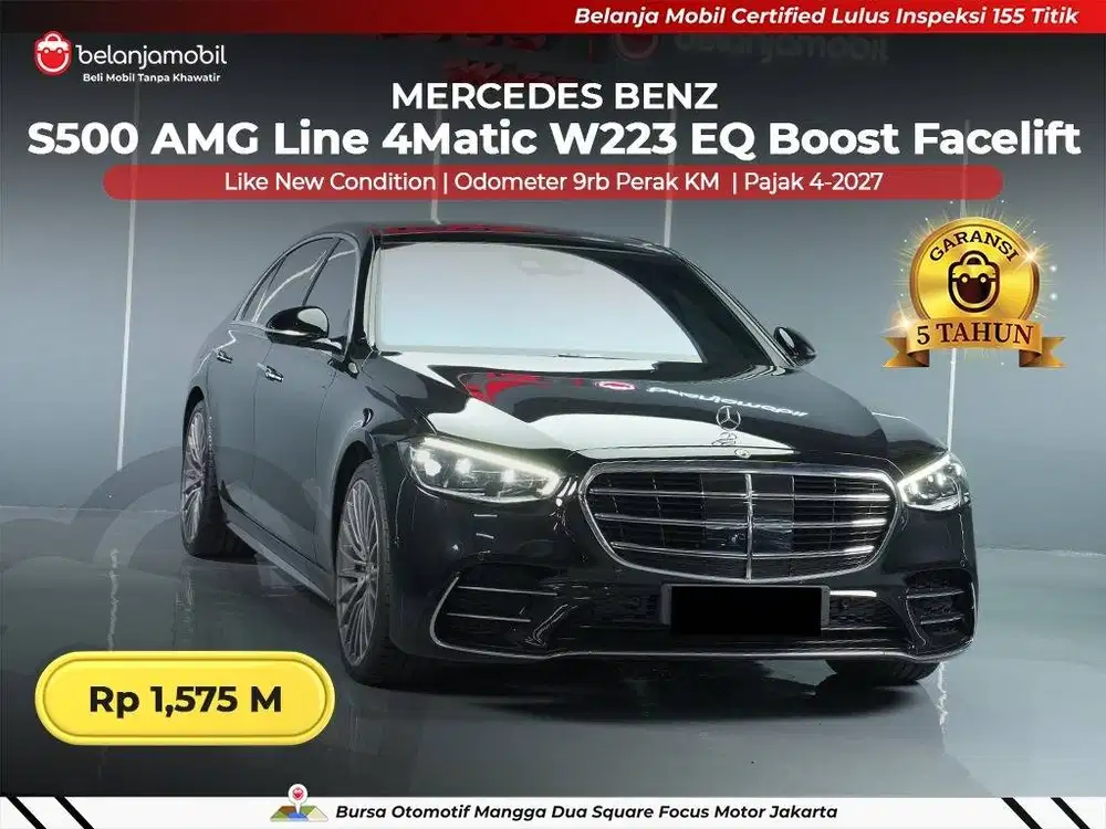 [ LOW KM 9RB ] Mercedes Benz Mercy S500 S 500 AMG W223 2021/2022