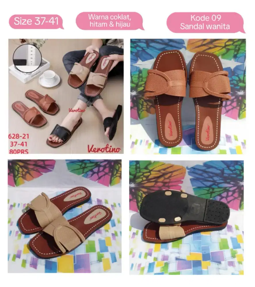 Kode 09. Sandal wanita