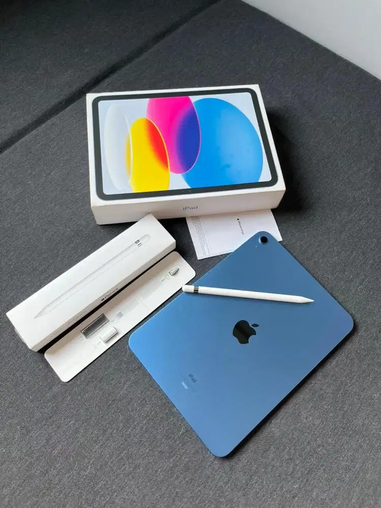 IPAD 64 GB GEN 10 BLUE FREE APPLE PENCIL