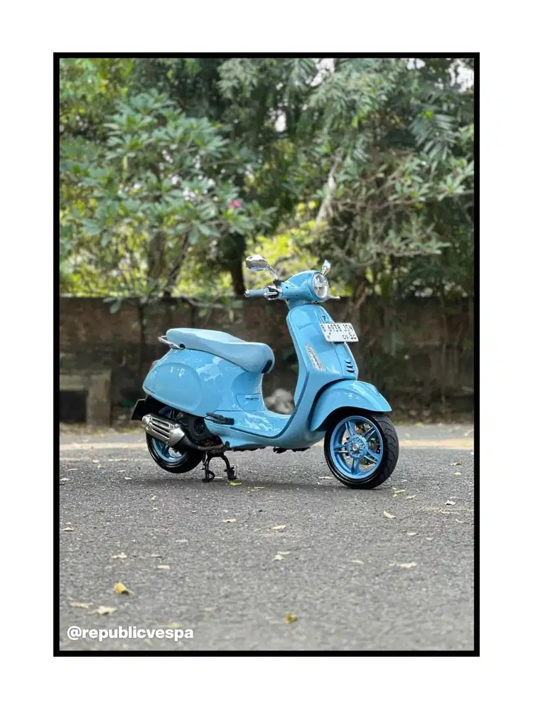 TERMURAH PIAGGIO VESPA PRIMAVERA S150 NEW MODEL TAHUN 2025 WARNA BLUE