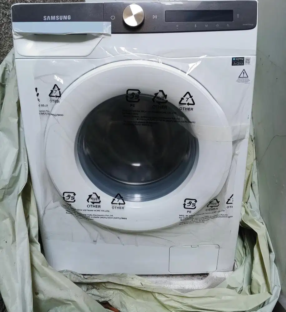 Dijual mesin cuci merk samsung WW90T 9Kg