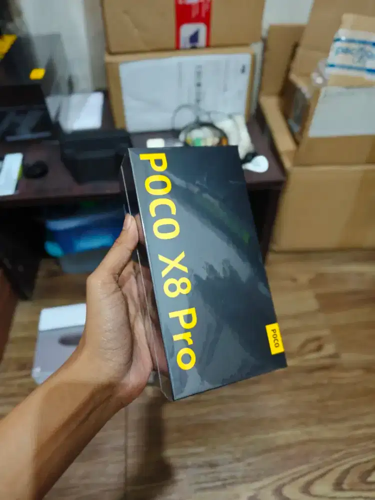 xiaomi poco x8 pro 12/512gb hp handphone black