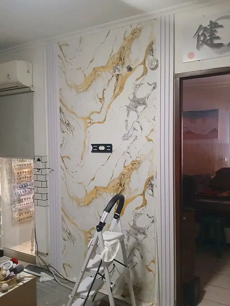Pemasangan wallpaper wallsticker Jakarta