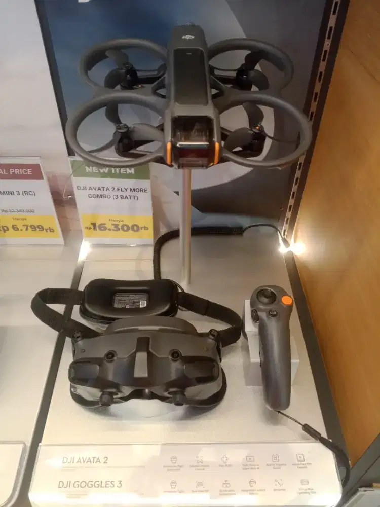 DJI AVATA 2 FLY MORE COMBO (3 BATT)
