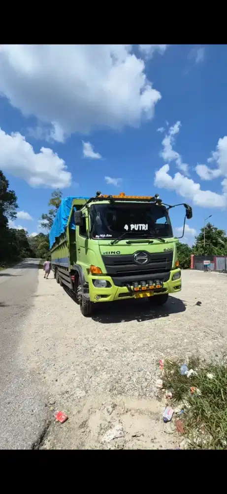 Hino fm260jw full ori  tronton asli