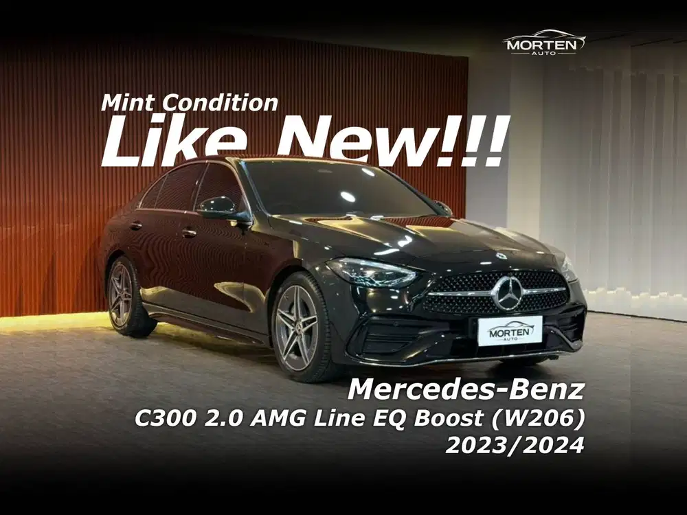 [LIKE NEW!!!] Mercy C300 2.0 AMG Line EQ Boost (W206) 2023/2024