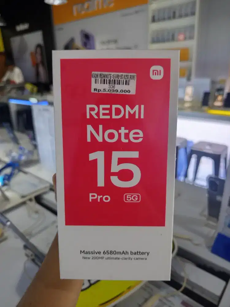 REDMI NOTE 15 PRO 5G 8/256 GB READY STOK DI TOKO ATLANTIS JEMPONG
