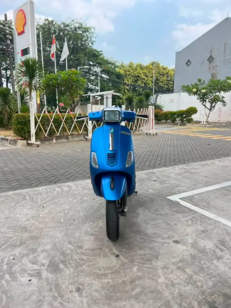 VESPA S 125 IGET 2021 BIRU - TERMURAH SEINDONESIA