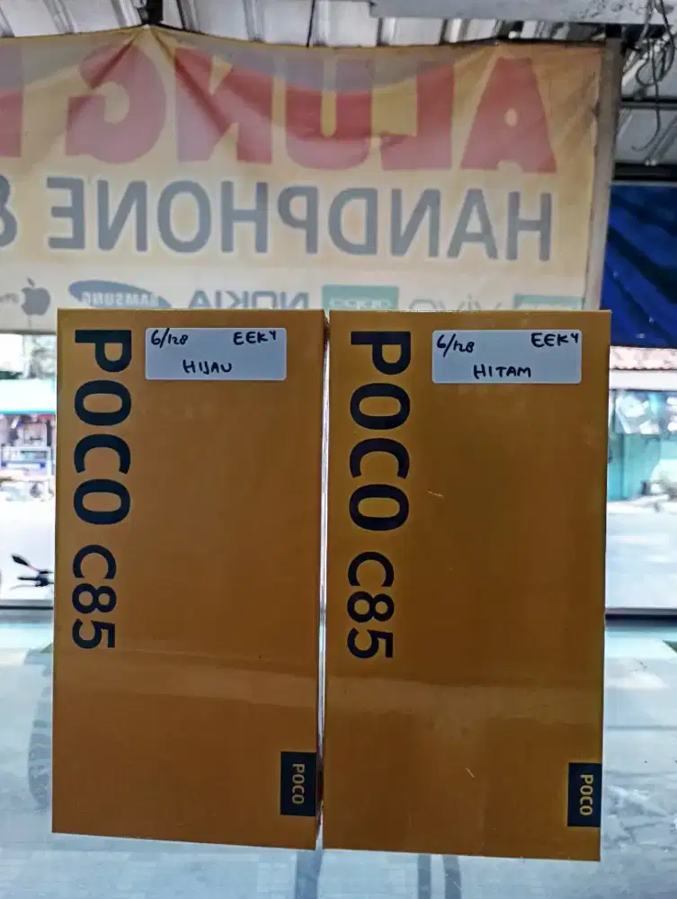 POCO C85 RAM TOTAL 12GB / 128GB