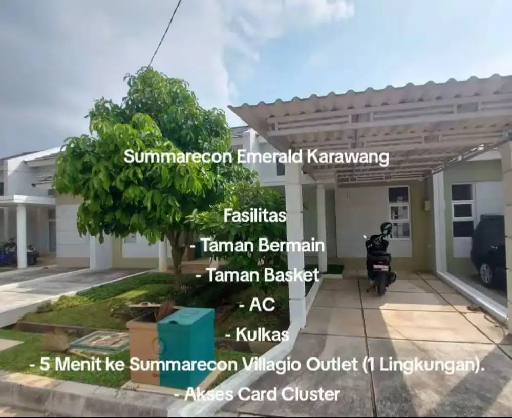 URGENT.. DISEWAKAN CLUSTER SEVANTI SUMMARECON EMERALD KARAWANG