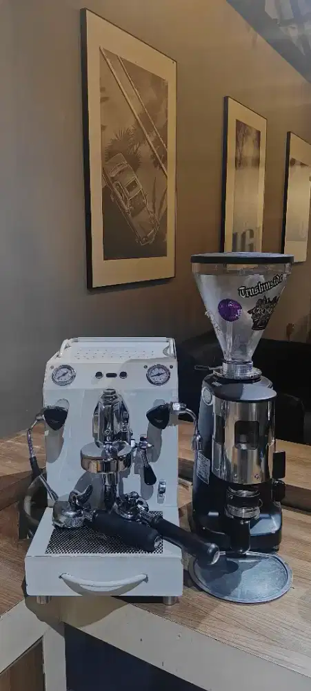 Jual cepat paket Mesin Kopi VBM & Grinder Mazzer