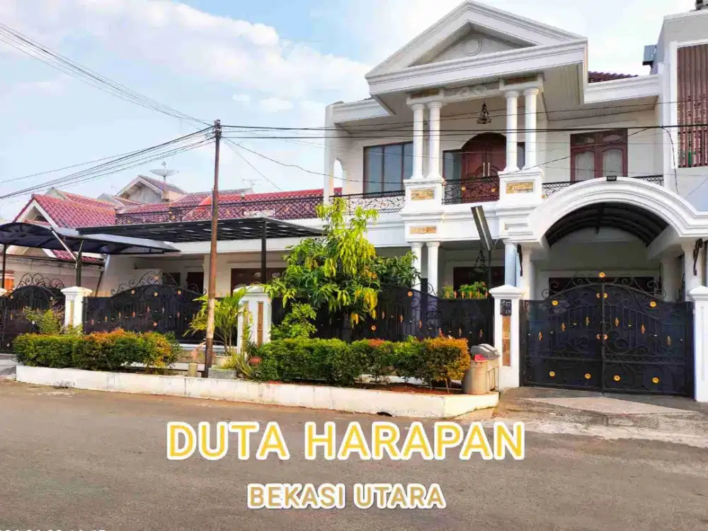 (LT 324 m²) Rumah Duta Harapan [7KT] Dekat Stasiun Bekasi, Bekasi Utara