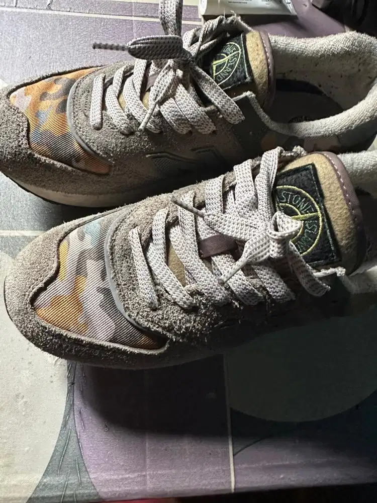 NB 574 collab Stone island