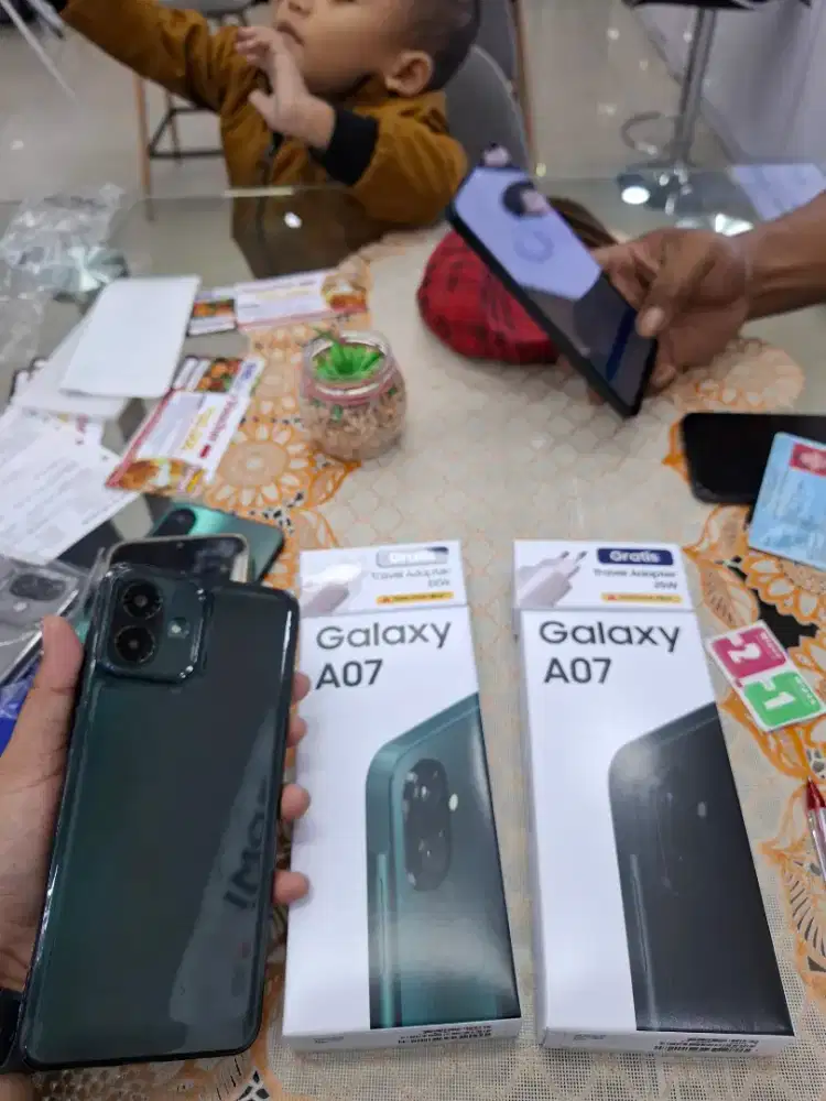 SAMSUNG A07 4/128 PROMO KREDIT TANPA DP