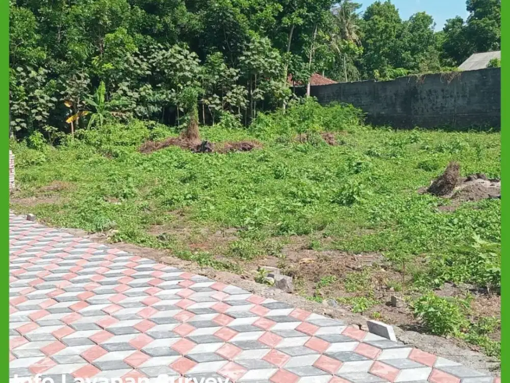 Tanah Jogja Lingkungan Kost 3 Menit kampus UII Kaliurang