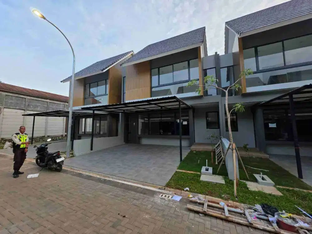 rumaj baru belum pernah di huni di citra gerden serpong tangerang