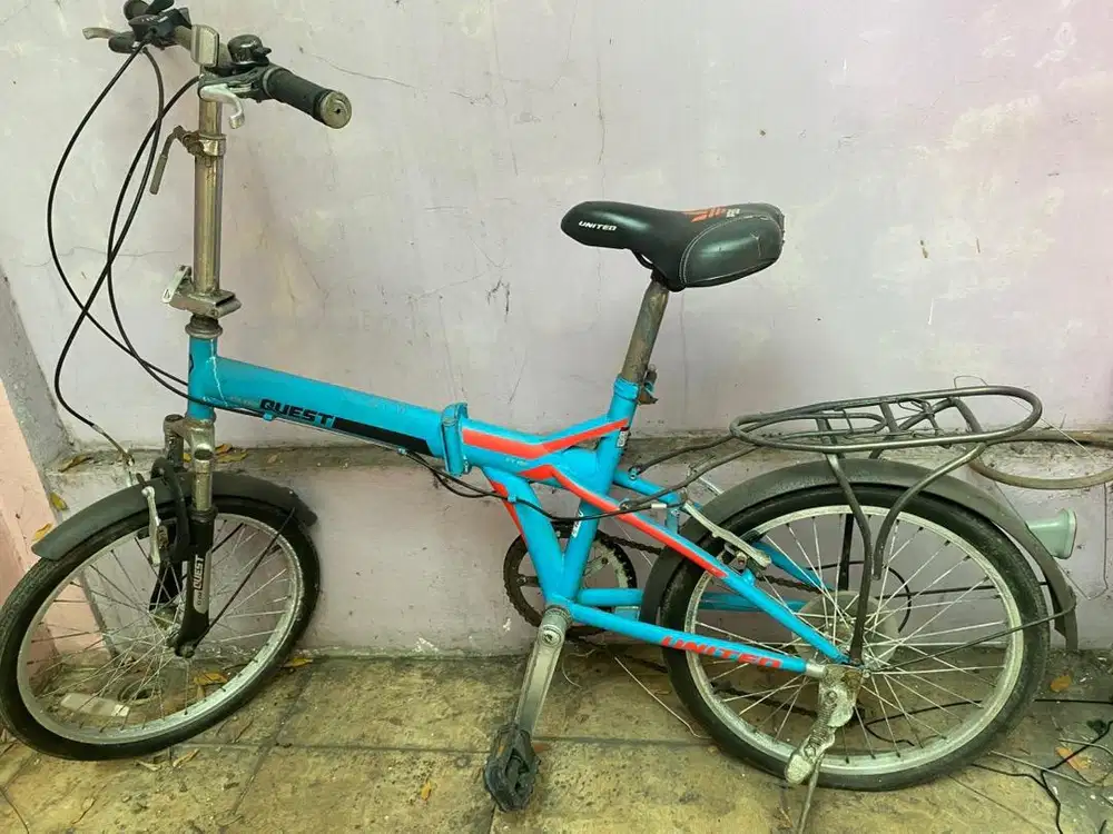 Sepeda lipat di jual murah