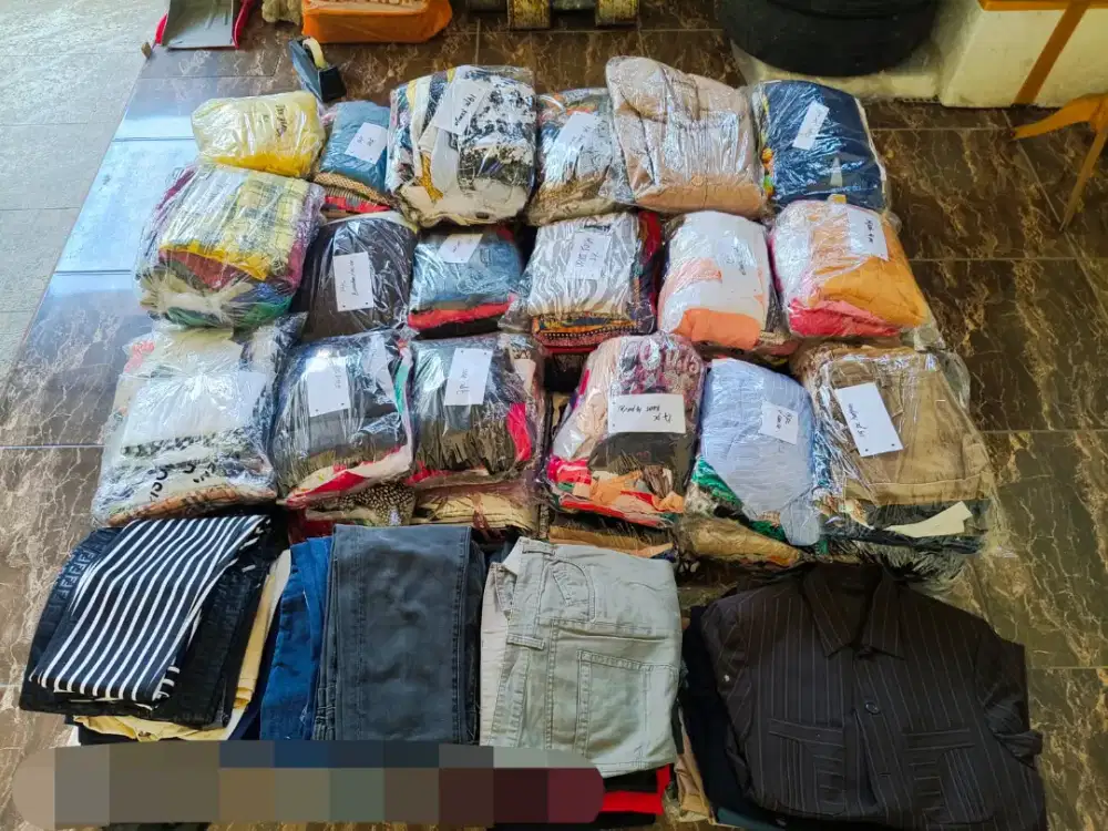 BORONGAN DRESS CEL JEANS KEMEJA