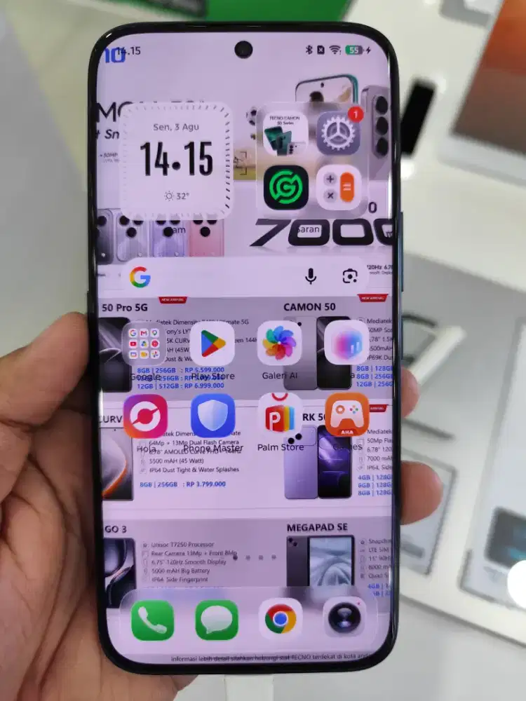Promo cicilan Hp Techno Camon 50 Pro 5G tanpa DP syarat hanya KTP saja