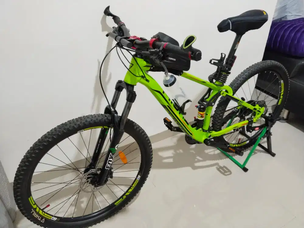 Thrill fervent 3.0 hijau 3x8 speed