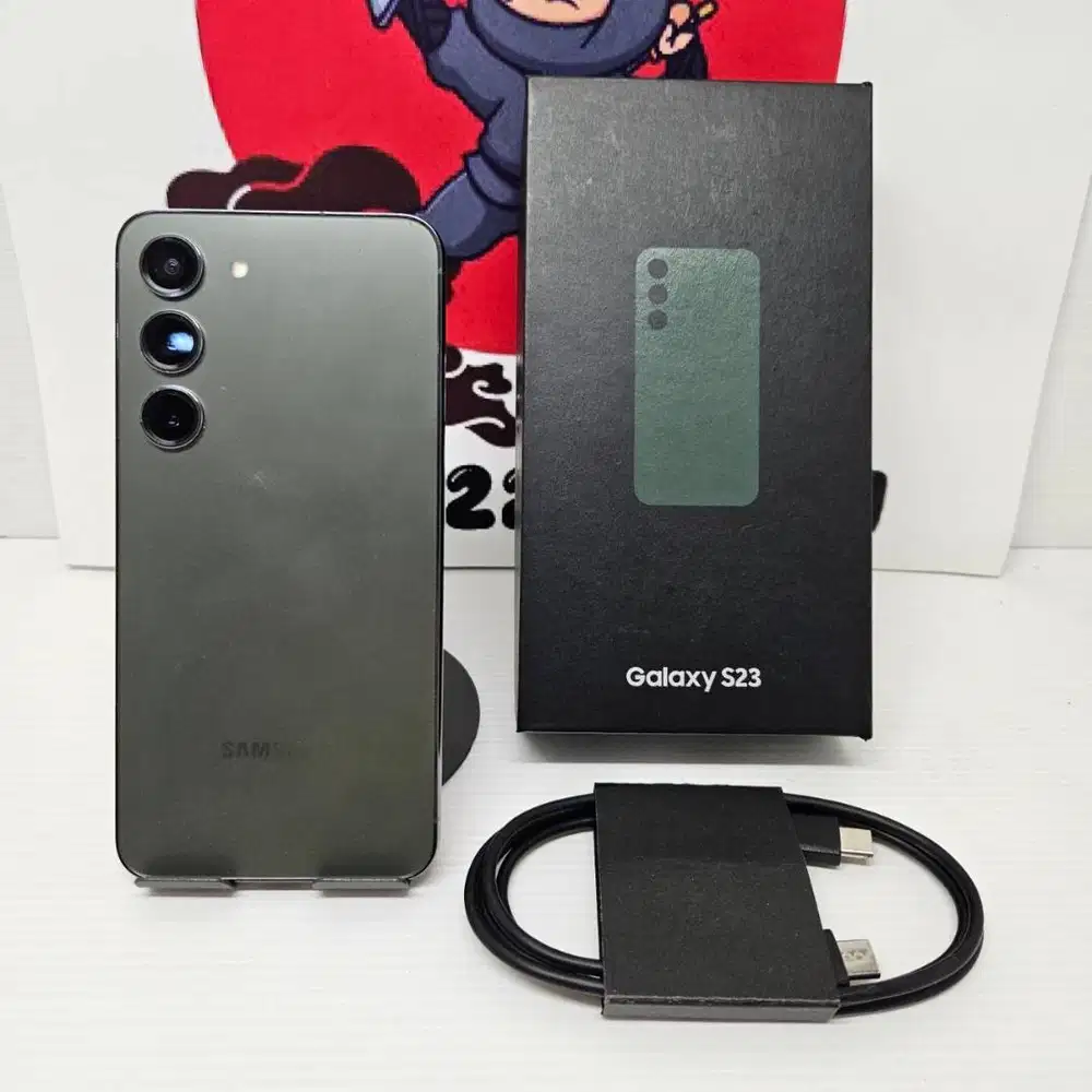 Samsung Galaxy S23 Green 8/256 Fullset Sein Like New