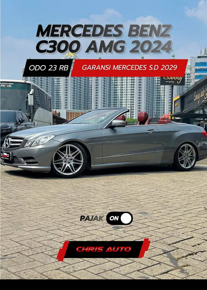Tdp 16jt Odo 3rb/th E250 Cabriolet AMG 2013 2012 Convertible