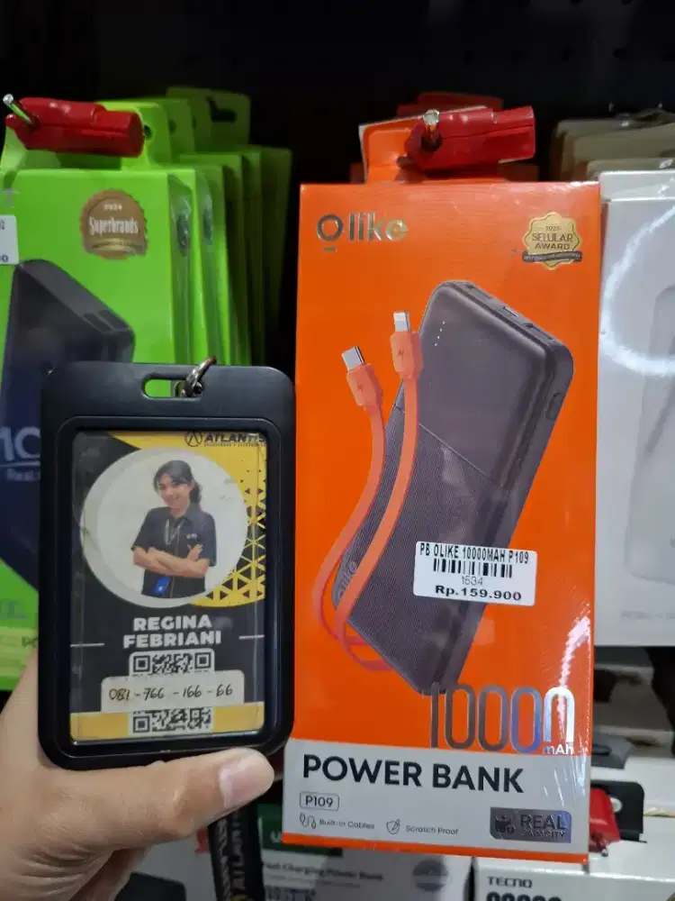 PB OLIKE 10.000MAH  P109 | ATLANTIS DAHSYAT