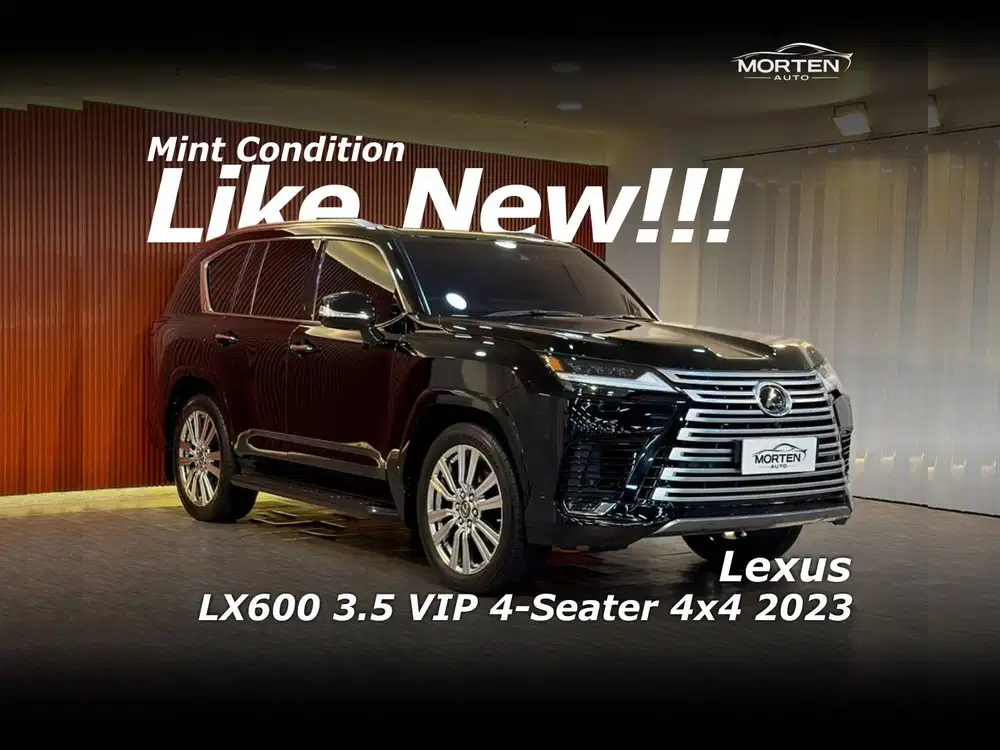 [LIKE NEW!!!] Lexus LX600 3.5 VIP 4-Seater 4x4 (VJA310) 2023