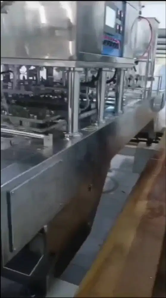 Mesin AMDK Cup Sealer 8 Line (8x2 Pneumatic PLC)