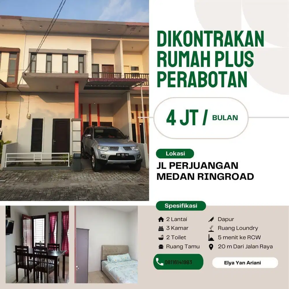 Disewakan 1 unit Rumah Promo!!!