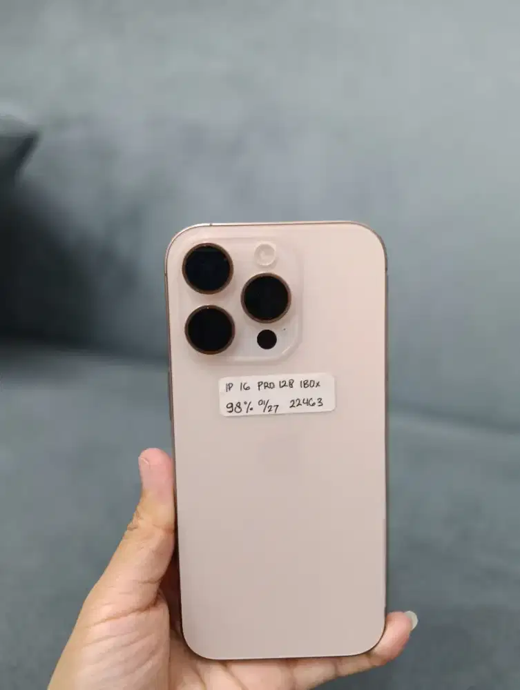 iPhone 16 pro 128 iBox garansi on