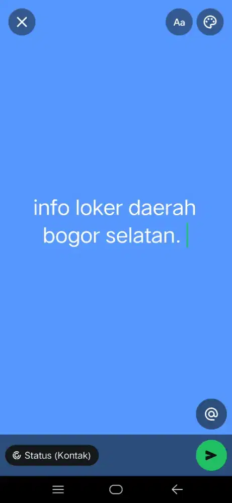 mencari lowongan