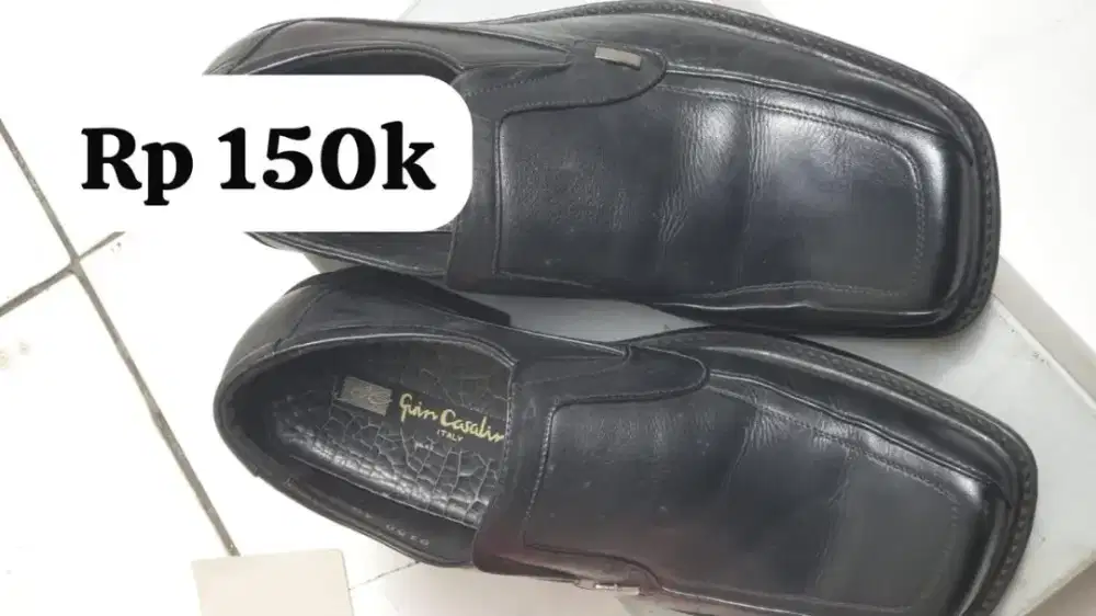 Sepatu pria branded preloved