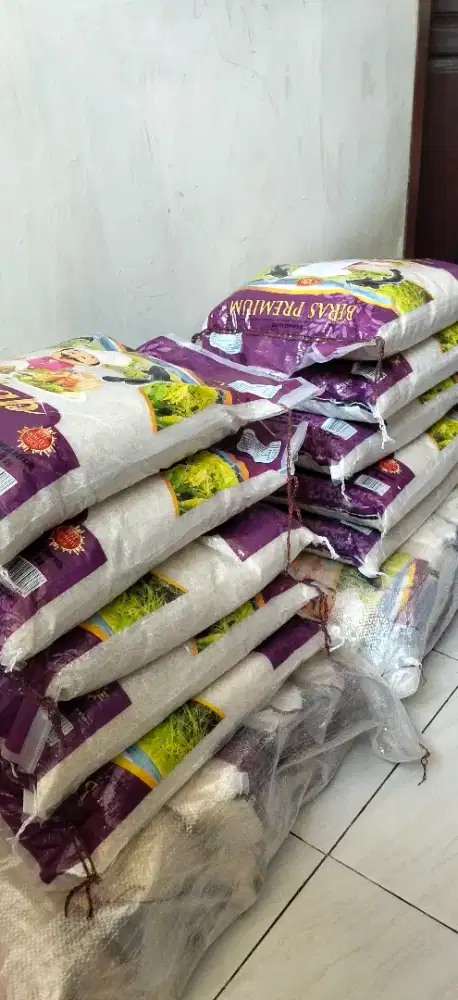 Jual beras lahap ECER partai
