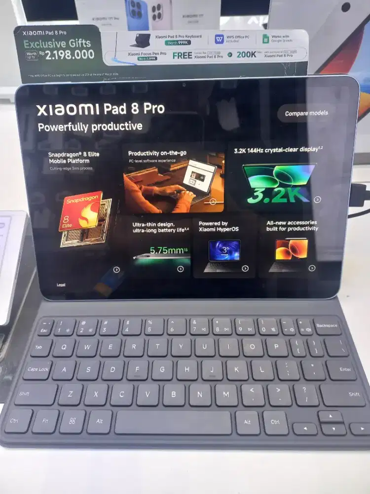 XIAOMI PAD 8 PRO 8/256 GB CASH/CICILAN TANPA DP