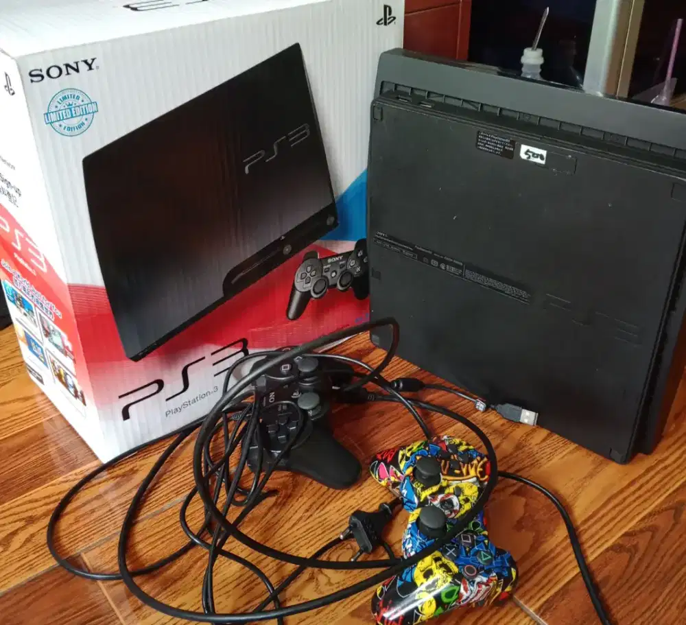 Jual PS 3 slim HDS 500 gb