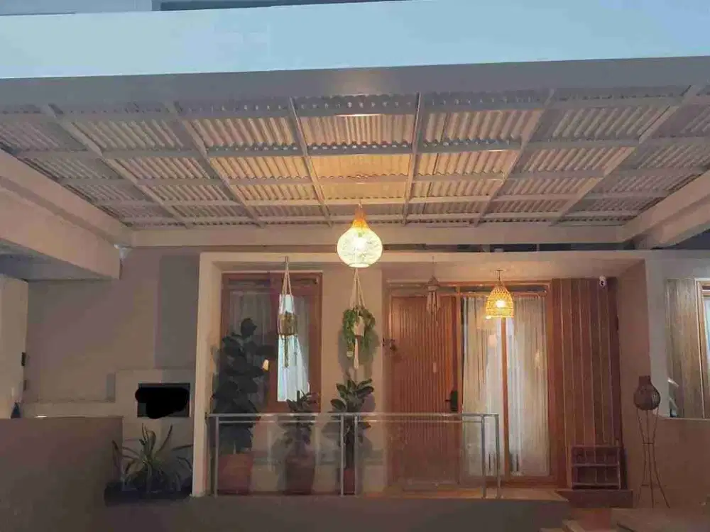 dijual rumah minimalis full furnished siap huni di komplek bali garden awiligar bandung utara