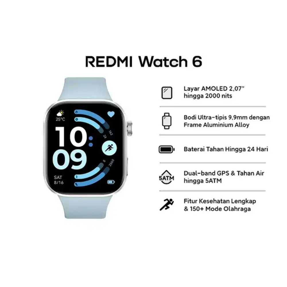 Redmi Watch 6 Smartwatch Garansi Resmi Promo Cash Credit