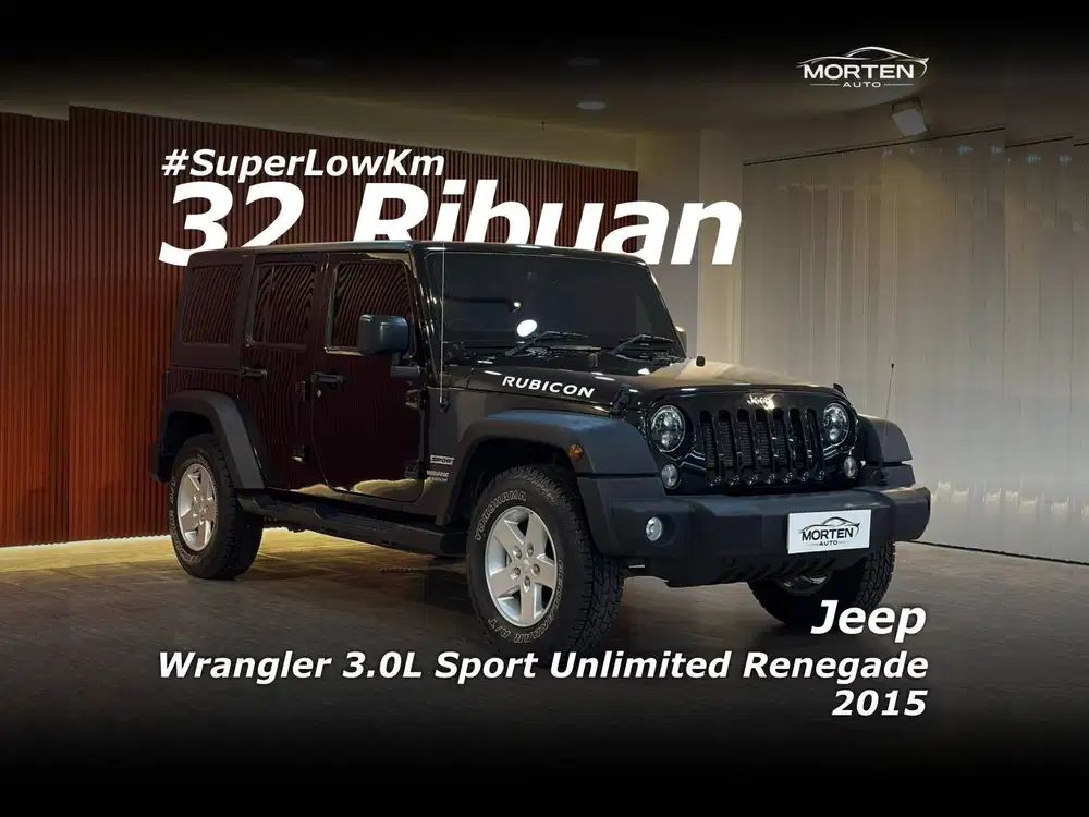 [SUPER Low Km!!!] Jeep Wrangler Sport Unlimited Renegade 4x4 (JK) 2015