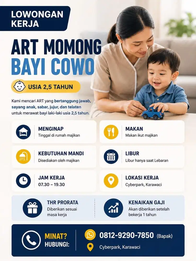 Butuh art momong