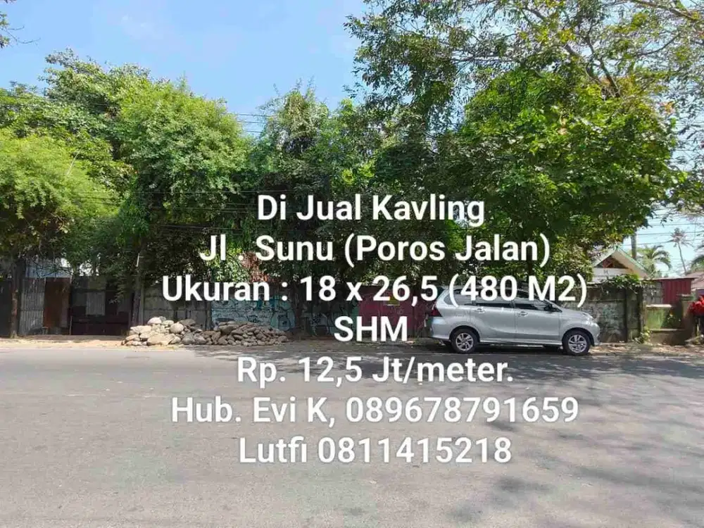 Dijual Kavling di Jl. Sunu Makassar