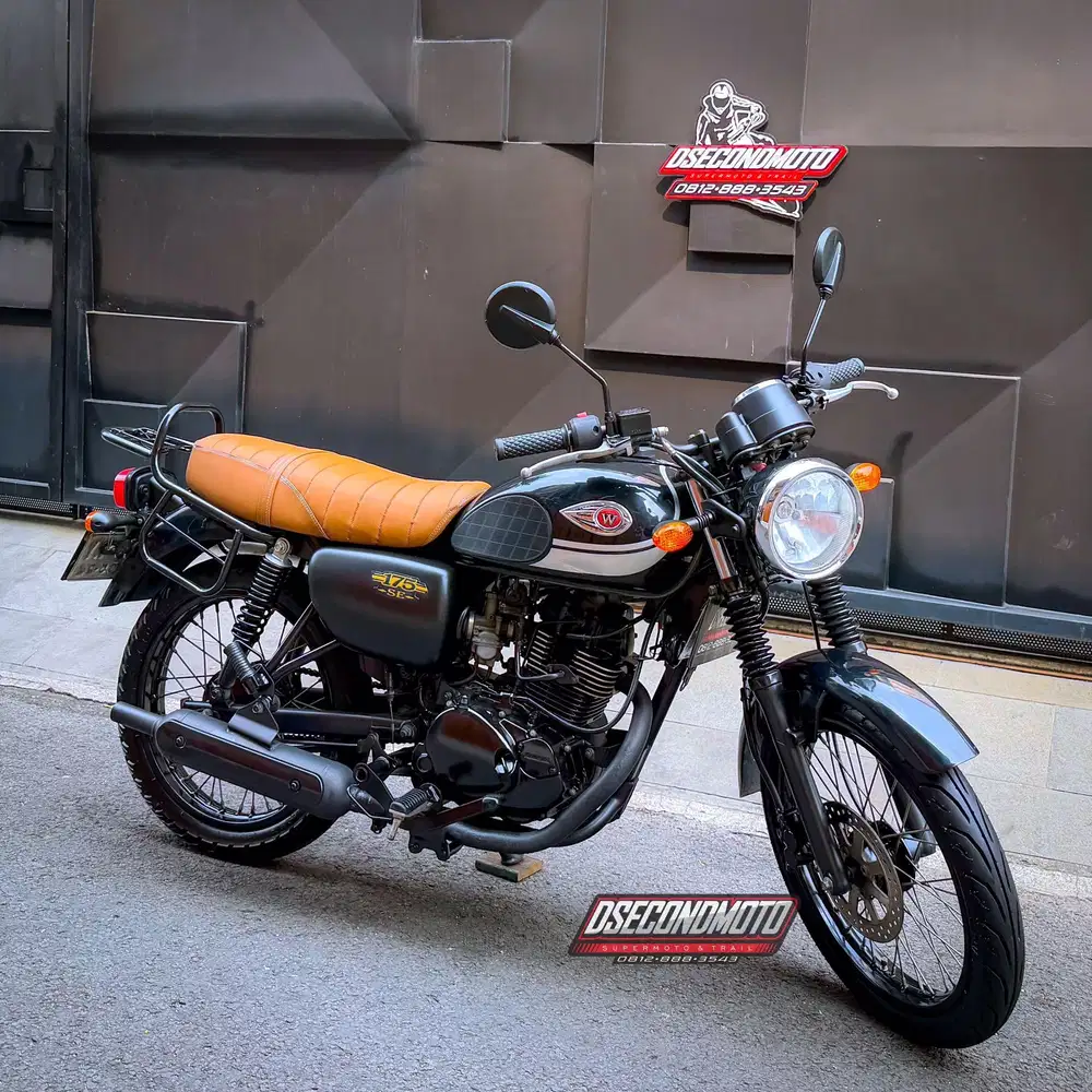 W 175 JAPSTYLE‼️VINTAGE KLASIK RETRO SIAP GAS W175  MOTOR JADUL