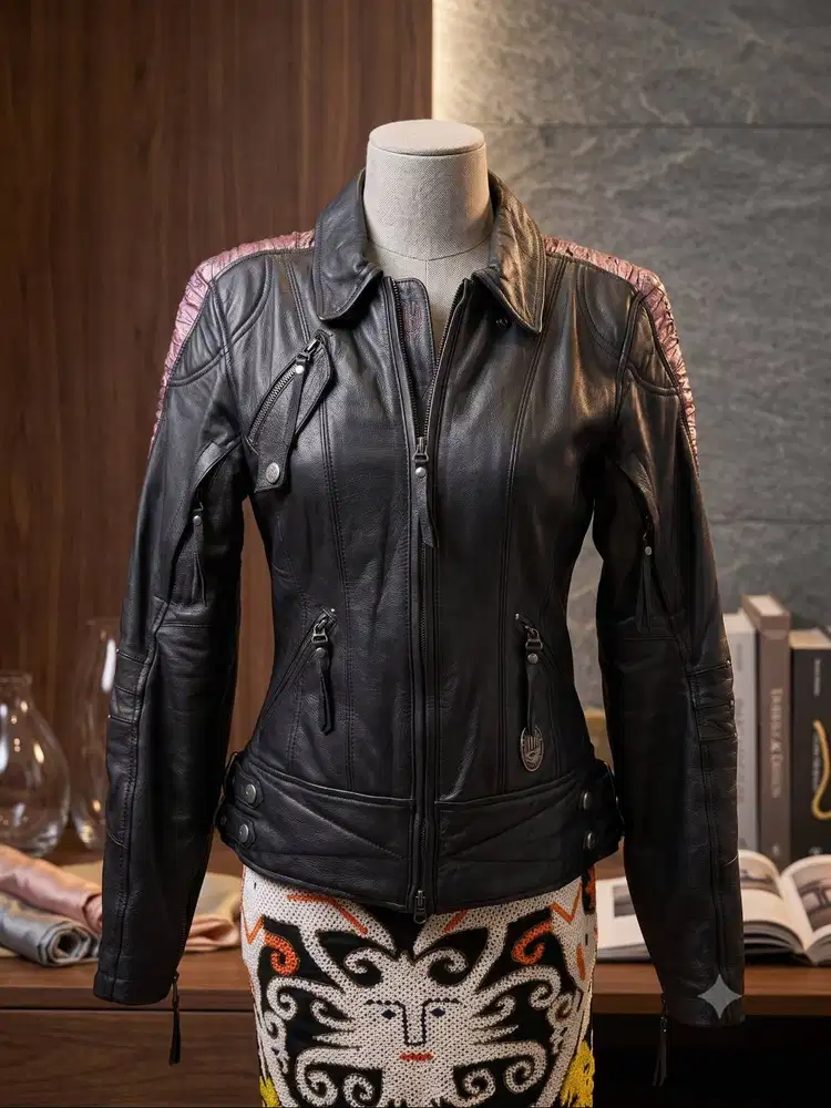 Jaket Kulit Harley Davison Original - Perempuan