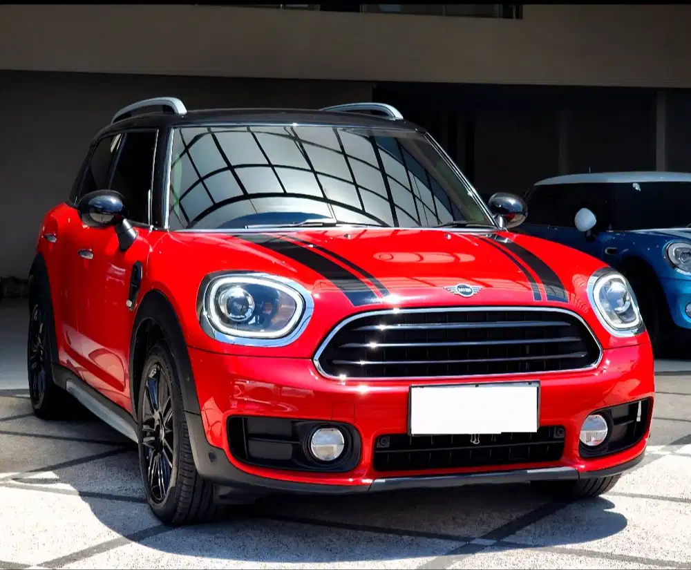 KM ANTIK!! MINI COOPER COUNTRYMAN TWIN POWER TURBO 2020 RED ON BLACK