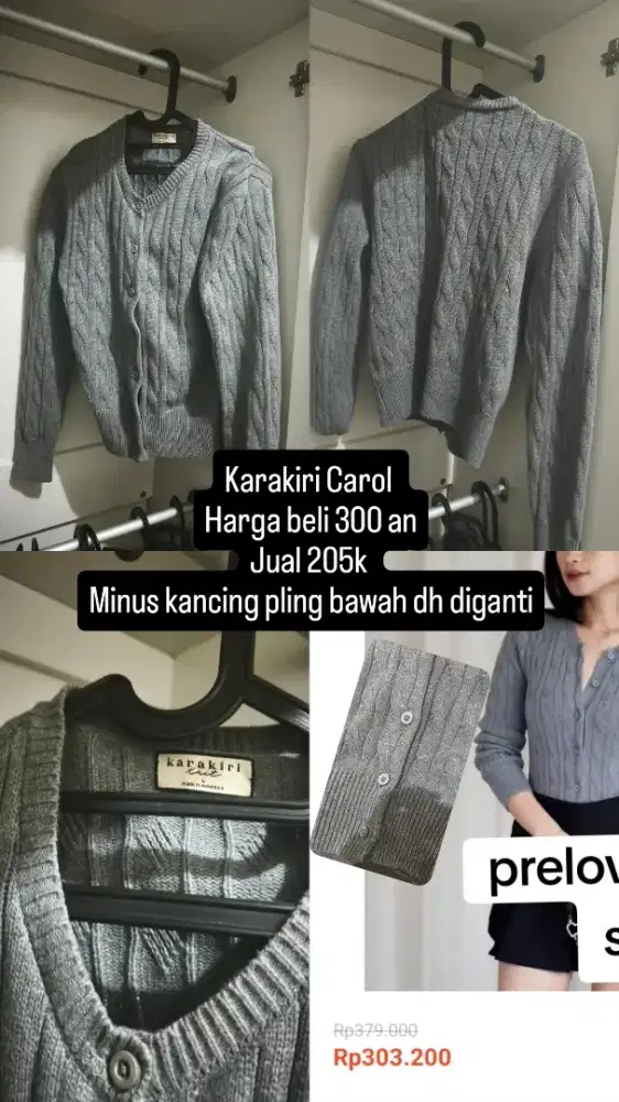 Cardigan karakiri carol