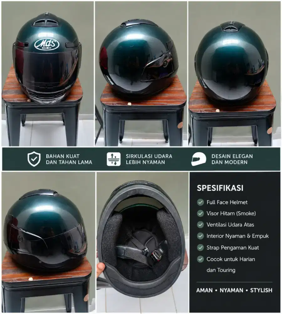 HELM MDS FULL FACE ORIGINAL