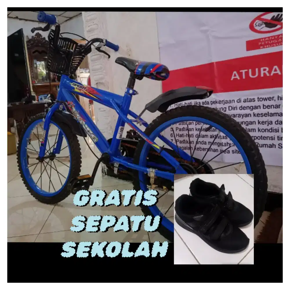 Net. Sepeda anak TANGO 18in Sport kids seperti baru